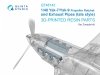 Quinta Studio QT48143 Yak-7B/Yak-9D Ratchet and late Exhaust (Zvezda) 1/48